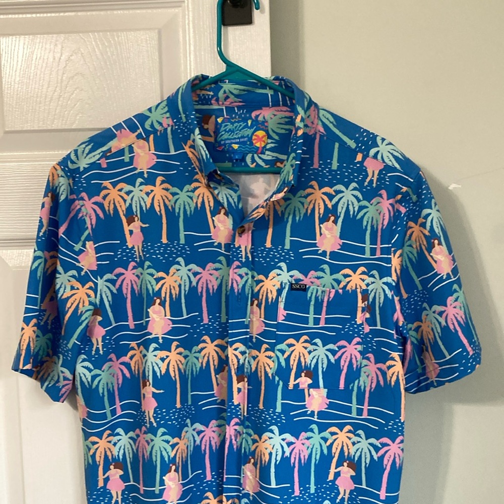 SSCO party collection large Hawaiian style barley worn